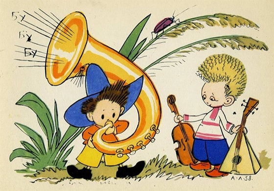 Как Незнайка профессиям учился